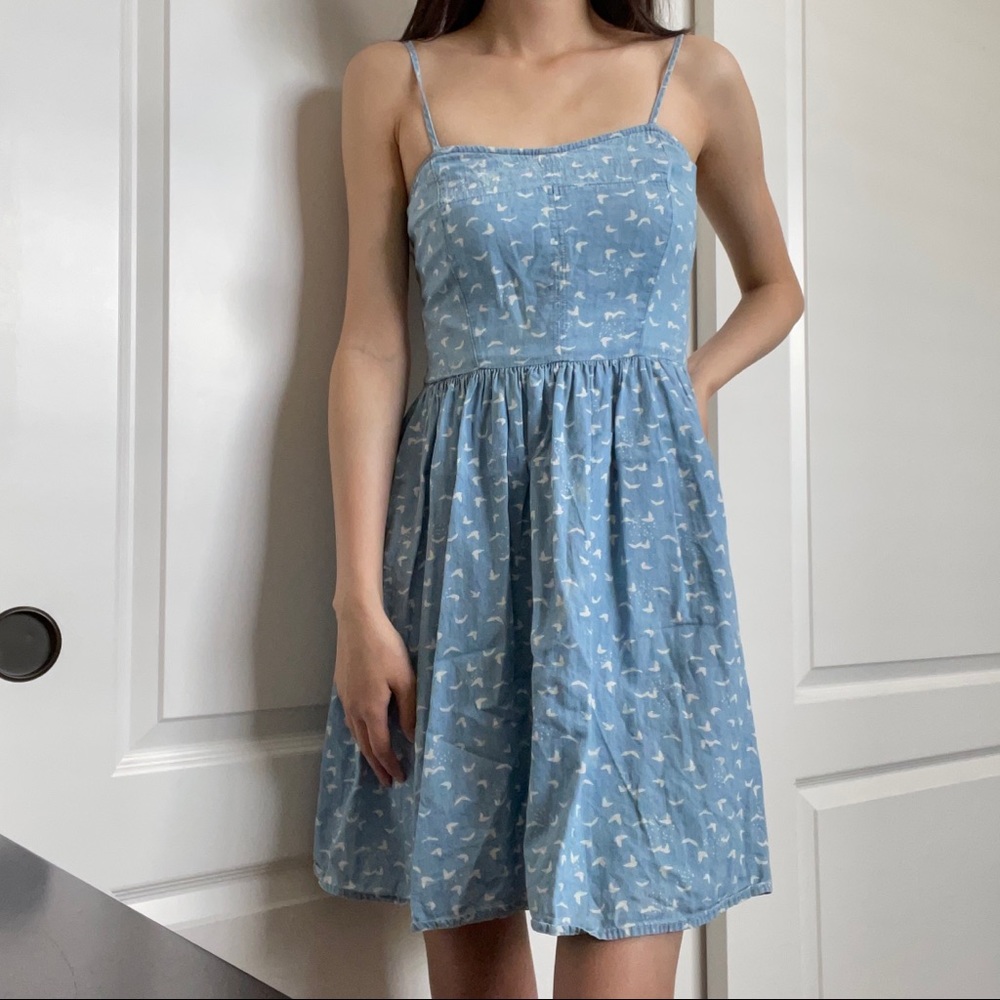 Baby Blue Mini Dress